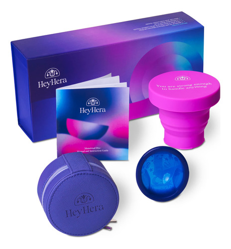 Heyhera Disco Menstrual Reutilizable, Disco Menstrual De Sil