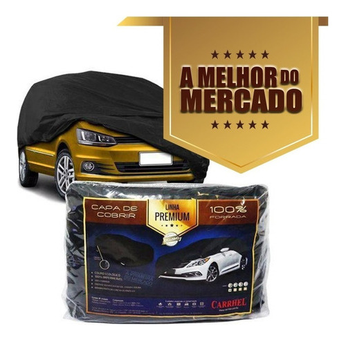 Capa Térmica Cobrir Automóvel 100% Forrada Couro Ecologico