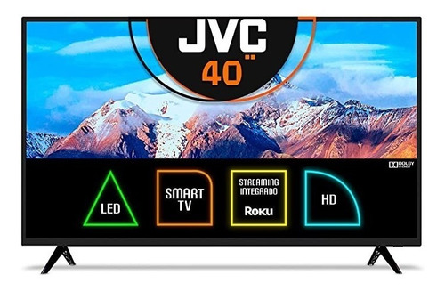Pantalla Jvc Si40fr Smart Tv 40 Pulgadas Led Full Hd Roku