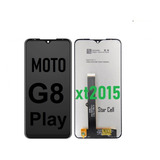 Tela Frontal Original Moto G8 Play(xt2015)+pelíc3d+cola