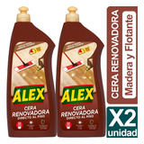Alex Cera Para Pisos Madera Y Flotante Pack X2 Unidades