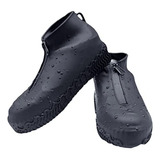 Cubiertas De Zapatos Impermeables De Silicona Con Cremallera