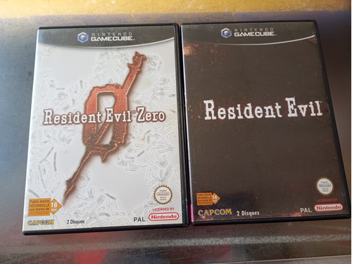 Lea Muy Bien,combo De 2 Juegos De Gamecube Pal,resident Evil