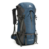 Mochila De Viaje Y Acampada Con Funda De Escalada De 70 Litr