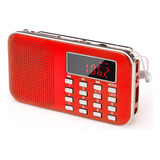 Mini Radio Altavoz De Radio Digital Compatible Con Tarjeta