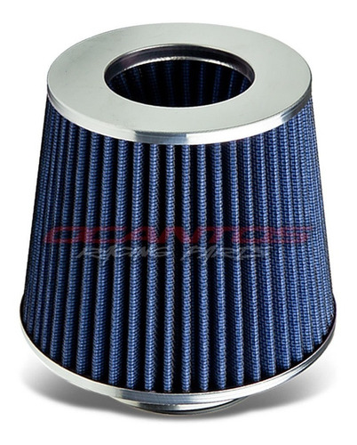 Filtro Biconico Sports 3 Pulgadas Azul Competicion