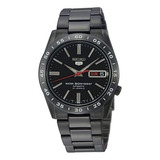 Reloj Japones Seiko Modelo Snke03kc Automático Para Hombre Color De La Correa Negro Color Del Bisel Negro Color Del Fondo Negro