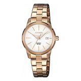 Reloj Citizen Rosê Para Mujer Eu6073-53a