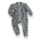 Roupa Para Frio Jardineira Infantil De Soft Inverno Pijama 