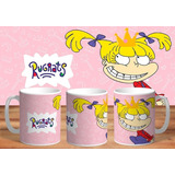 Taza - Tazón De Ceramica Sublimada Los Rugrats: Angelica