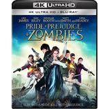 Orgullo Prejuicio Y Zombies Pelicula 4k Uhd + Blu-ray