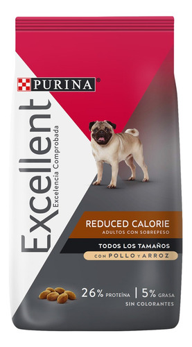 Excellent Perro Reduced Calories X 3 Kg