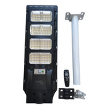 Foco Led Solar 400w Poste Exterior + Soporte