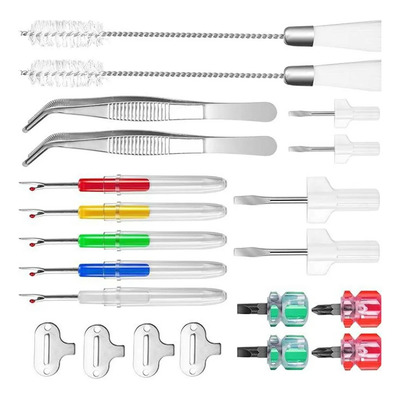 Kit De Cuidado Para Máquina De Coser Con Cepillos De - /