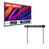 Pantalla Onn 55'' Roku Smart Tv 4k 100012586 + Soporte