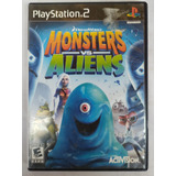 Monsters Vs Aliens Juego Original Ps2