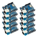 Ethernet Shield W5100 Arduino Com Slot Sd Card - 10 Peças