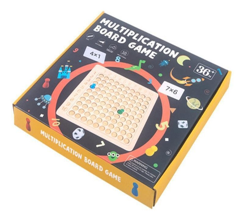 Juego Didactico Multiplicacion Aprendizaje Niños Estudio