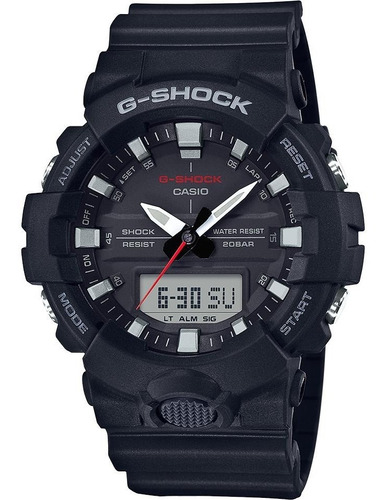 Reloj Casio G-shock Ga-800-1a Mide-size Hombre E-watch