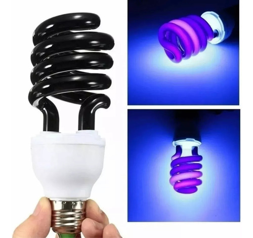 Bombillo Ultravioleta Luz Led Lampara Detección Fluorescente