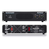 Behringer Ep2000 Potencia 2000 Watts 500 Watts Por Lado En 4 Color Negro Potencia De Salida Rms 500 W