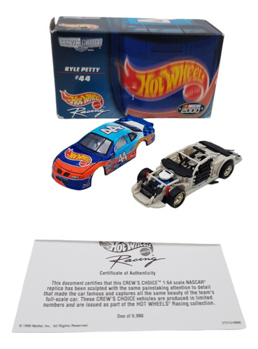 Hot Wheels Racing Nascar 2000 Kyle Petty # 44 Abierto