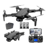 Drone L900 Pro Se Gps 1,2km Câmera 4k Preto 5ghz 3 Baterias