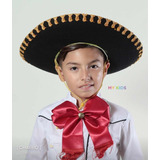 Sombrero Y Moño Para Charro De Niño 