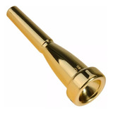 Bocal Para Trompete 5c Metal Dourado- Nf
