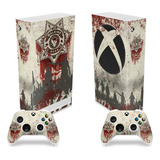 Skin Para Xbox Series S Adesivo Vertical - Modelo 061