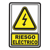 Señalización Aviso Exterior Riesgo Electrico 29x20 Cms