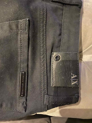 Jeans Armani Negro Talle 2 Adulto!