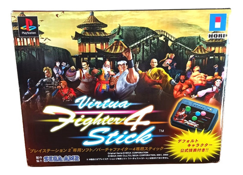 Controle Arcade Virtua Fighter 4 Stick Hori Ps2 Original