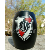 Mate Algarrobo Club Atlético River Plate Personalizado