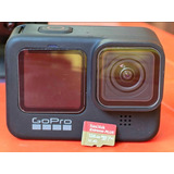 Camera Gopro Hero 9 Com Cartão De Memória 