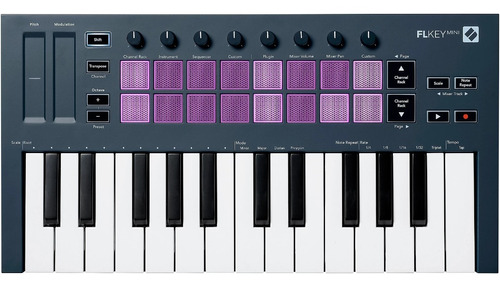 Novation Flkey Mini 25 Teclas Controlador Midi Fl Studio