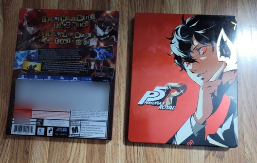 Persona 5 Royal Steelbook Edition Ps4 Usado