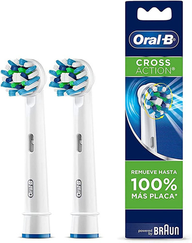 Cepillo De Dientes Oral-b Cross Action 2 Repuestos