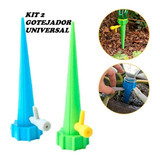 Kit 2 Irrigador  Gotejador Regulavel Vasos Plantas Jardim