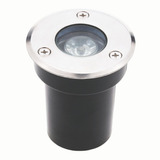 Spot Led 1w Embutir Exterior Piso Jardin Calido Silverlight