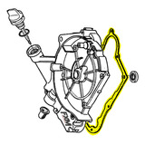 Empaque Volante Twist 125 Empaque Carcasa Volante Original