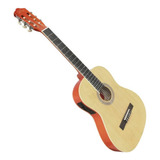 Guitarra Electroacustica 39  Con Alma Y Funda Sevillana 
