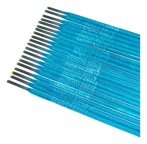 20 Varetas Eletrodo Revestido Gerdau Azul E6013 3,25mm Solda