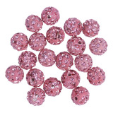Perlas De Arcilla Con Diamantes De Imitación, 20 Unidades