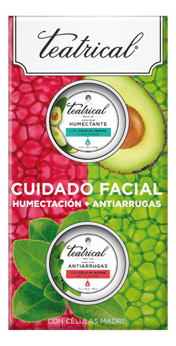 Crema Humectante 100gr + Crema Antiarrugas 100gr