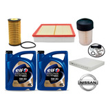 Kit Filtros Nissan Frontier 2.3 + Aceite Elf Msx 5w30 8l