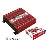 Amplificador De 2 Canales Clase A/b Sr-2000.2 2000w Max Color Rojo