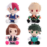 Peluches My Hero Academia Deku Bakugo Todoroki Shoto 