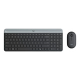 Teclado Y Mouse Kit Inalambrico Logitech Mk470 Fact A-b