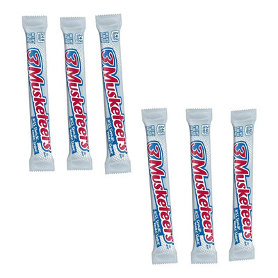 3 Musketeers (6 Piezas De 54g C\u002Fu) | Meses sin interés